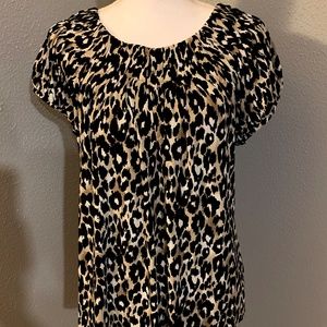 Style & Co. Leopard Print Top